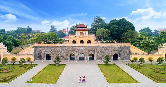 the front of doan mon Thang Long Imperial Citadel